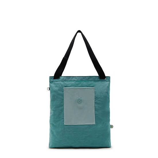 Kipling Annas Tote Tassen Blauw Turquoise | BE 1438HA